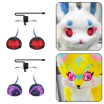 Painel de LED de Olhos Piscando Olhos de águia Tela Piscando APP Programável LED Eye Display Sinal para Mochila de Carro Tela de LED